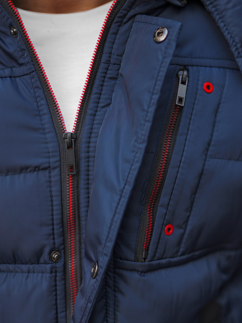 Men's Jacket - Dark blue OZONEE JB/JP1185Z