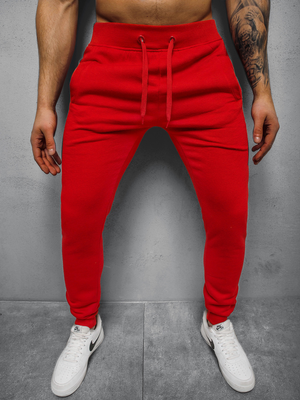 Men's Sweatpants - Red OZONEE JS/XW01Z