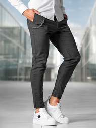 Men's Chinos - Anthracite OZONEE DJ/3300Z