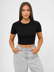 Women's T-shirt - Black OZONEE JS/R62564/1