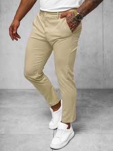 Men's Chinos - Beige OZONEE O/1411SP