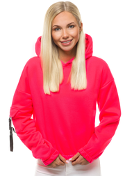 Women's Hoodie - pink-neon OZONEE O/12104