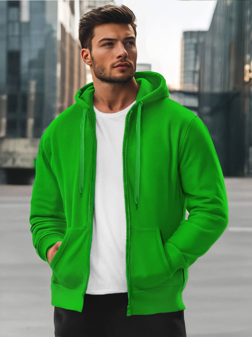 Men's Hoodie - Green OZONEE JS/2008Z