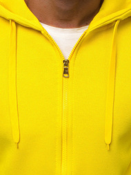 Men's Hoodie - Yellow OZONEE JS/2008