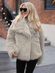 Women's Jacket - Grey/Beige OZONEE JS/61M8515/92