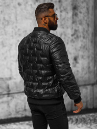 Men's Jacket - Black OZONEE O/11Z8099