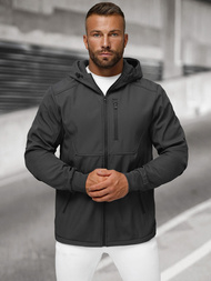 Men's Softshell Jacket - Dark Grey OZONEE JS/27B6529/5