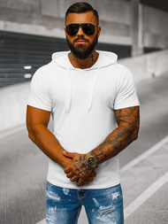 Men's T-shirt - White OZONEE JS/8T89/1
