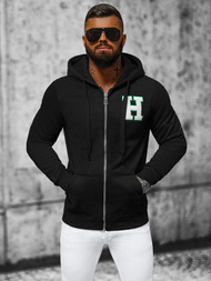Men's Hoodie - Black OZONEE NB/MF2006