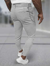 Men's Chinos - Grey OZONEE DJ/3300