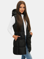 Women's Gilet - Black OZONEE JS/M721/392