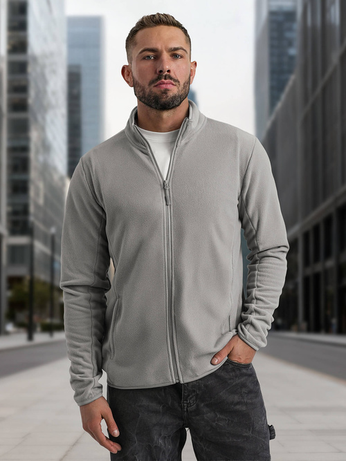 Men's Sweatshirt - Grey OZONEE JS/HH016/2