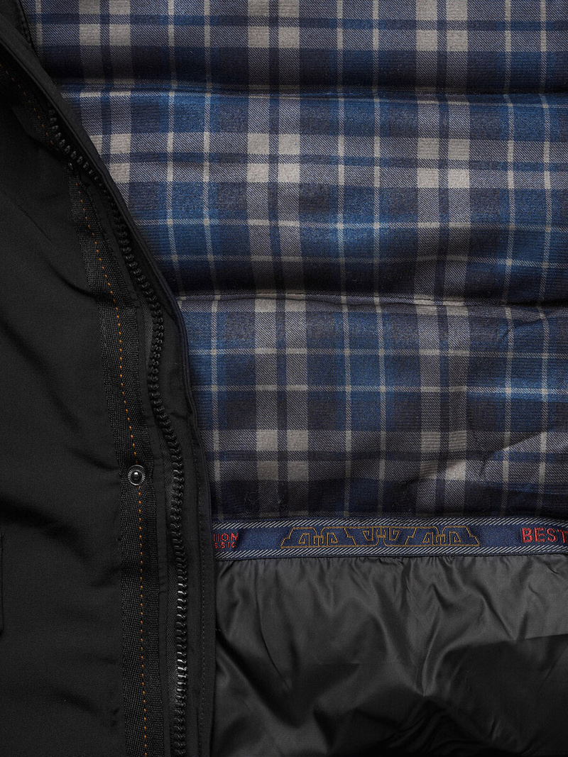 Men's Jacket - Black OZONEE JS/5M718/392