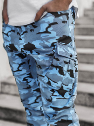 Men's Joggers - Camo-Blue OZONEE A/0853 