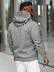 Men's Hoodie - Grey OZONEE O/TT30508