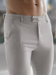 Men's Chinos - Grey OZONEE O/P4049Z