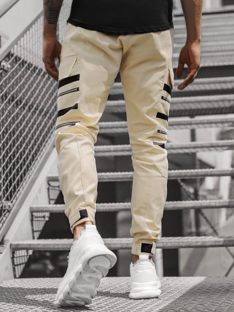 Men's Joggers - Beige OZONEE G/11146
