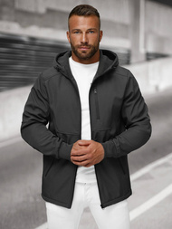 Men's Softshell Jacket - Dark Grey OZONEE JS/27B6529/5
