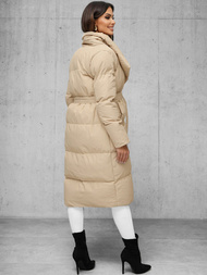 Women's Jacket - Beige OZONEE JS/M737/62Z