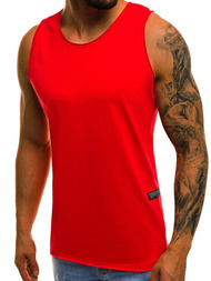 OZONEE O/1205 Men's Tank Top - Red
