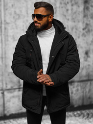 Men's Jacket - Black OZONEE JS/5M718/392
