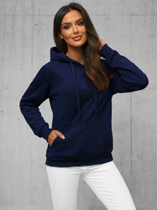 Women's Hoodie - Navy blue OZONEE JS/W02Z