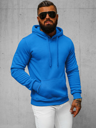 Men's Hoodie - Blue OZONEE JS/2009Z