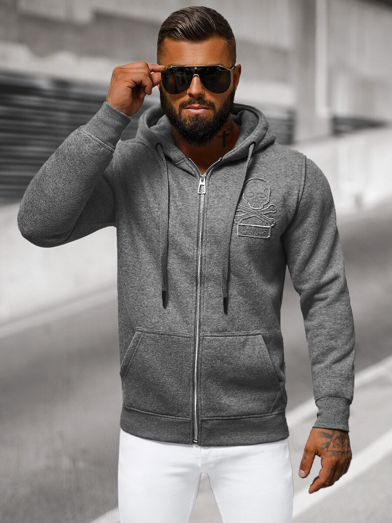 Men's Hoodie - Anthracite OZONEE NB/MF2003