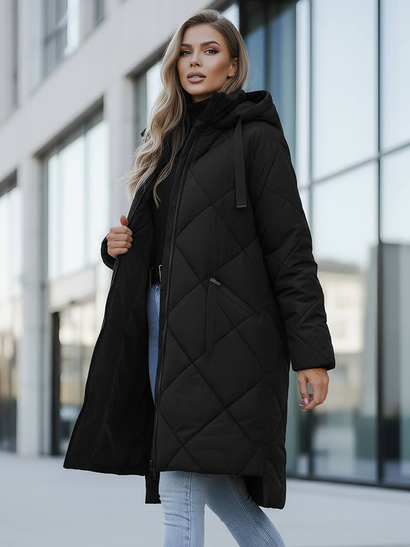 Women's Jacket - Black OZONEE JS/5M3168/392Z