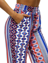 Women's Pants - Blue/Orange OZONEE JS/1017/B69