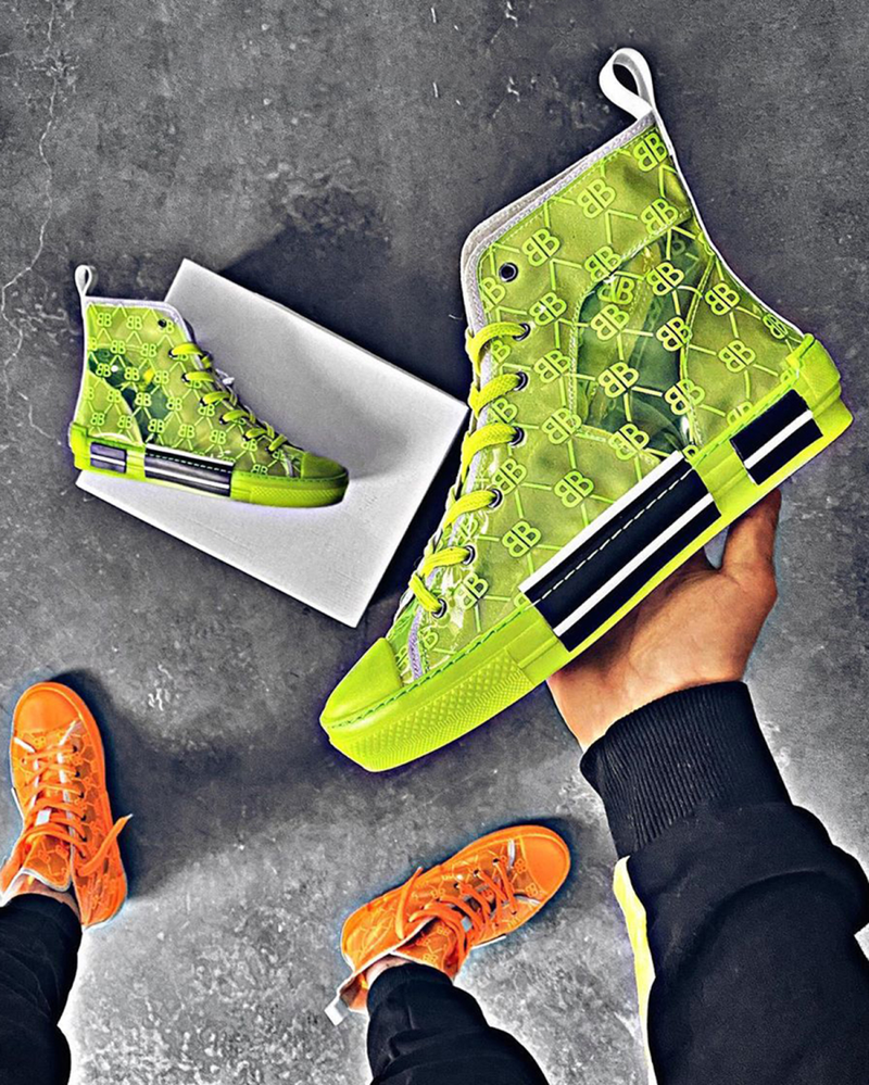 Men's Sneakers Green OZONEE O/351