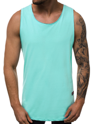 OZONEE O/1205 Men's Tank Top - Mint