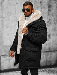 Men's Winter Jacket - Black OZONEE JS/5M120/392