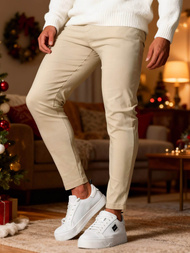 Men's Chinos - Beige OZONEE O/P4049Z