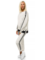 Two-piece tracksuit set Ecru OZONEE X/1000