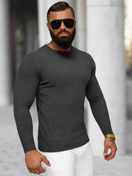 Men's Jumper - Anthracite OZONEE NB/MMB602/3Z