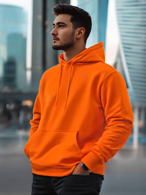 Men's Hoodie - Orange OZONEE JS/2009Z