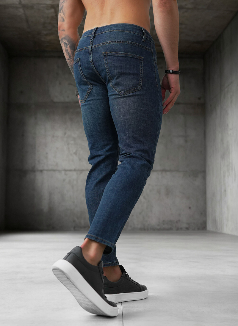 Men's Jeans - Dark Blue OZONEE O/JK2895A