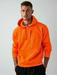 Men's Hoodie - Orange OZONEE JS/2009Z