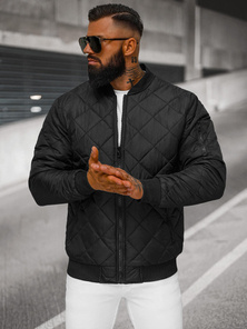 Men's Jacket - Black OZONEE JS/MY01Z