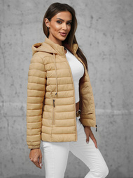Women's Jacket - Beige OZONEE JS/16M9101/254