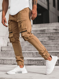 Men's Joggers - Camel OZONEE G/2787