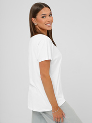 Women's T-shirt - White OZONEE JS/95T2568/1