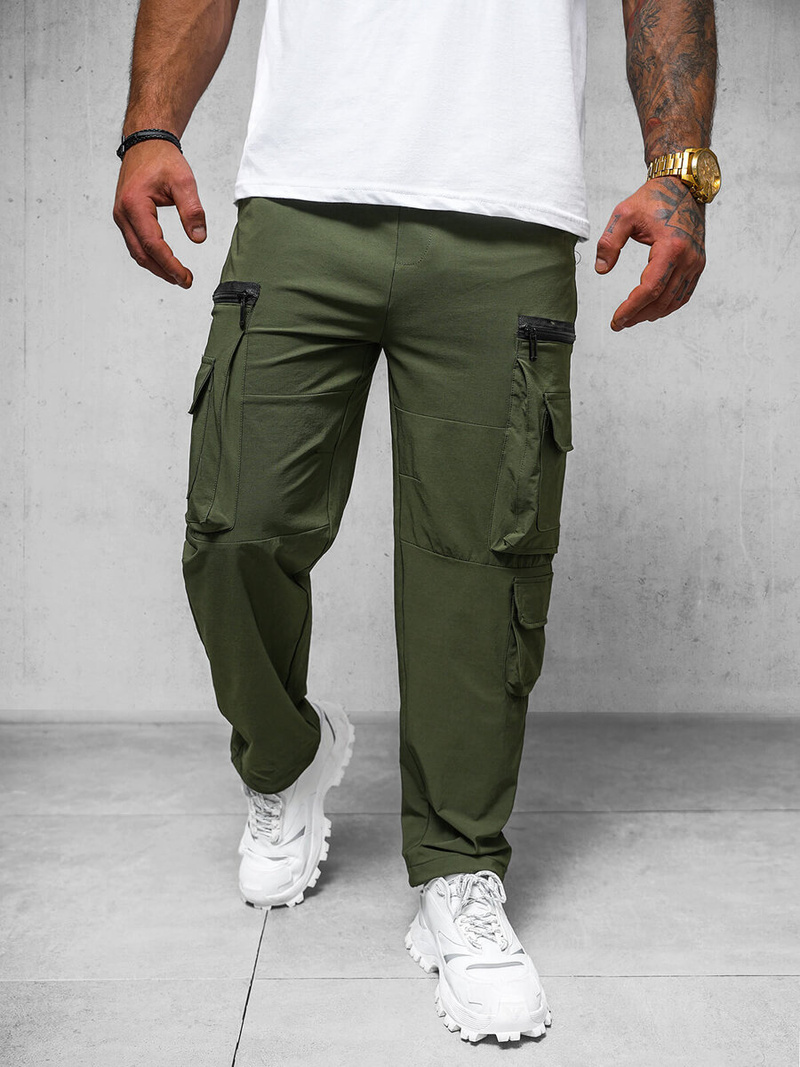Men's Trousers - Khaki OZONEE O/PS5526