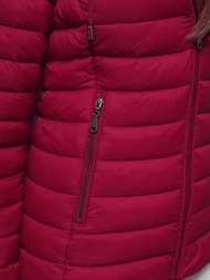 Women's Jacket - Burgundy OZONEE JS/16M9101/06