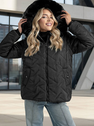 Women's Jacket - Black OZONEE JS/16M9296/392