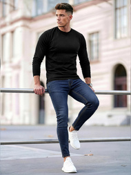 Men's Jeans - Dark Blue OZONEE O/JK2951Z