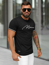 Men's T-shirt - Black OZONEE O/QS11628