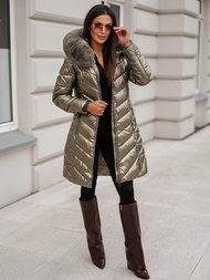 Women's Jacket - Gold OZONEE JS/16M9100/403Z