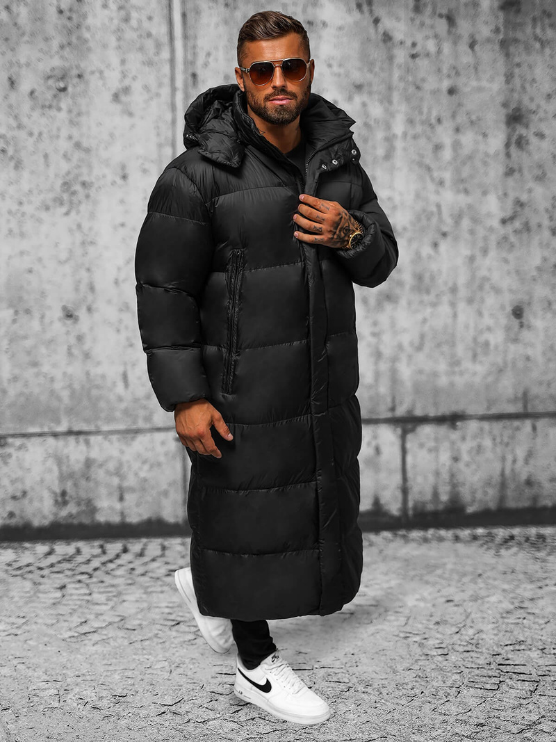 Men's Winter Jacket - Black OZONEE O/M3202